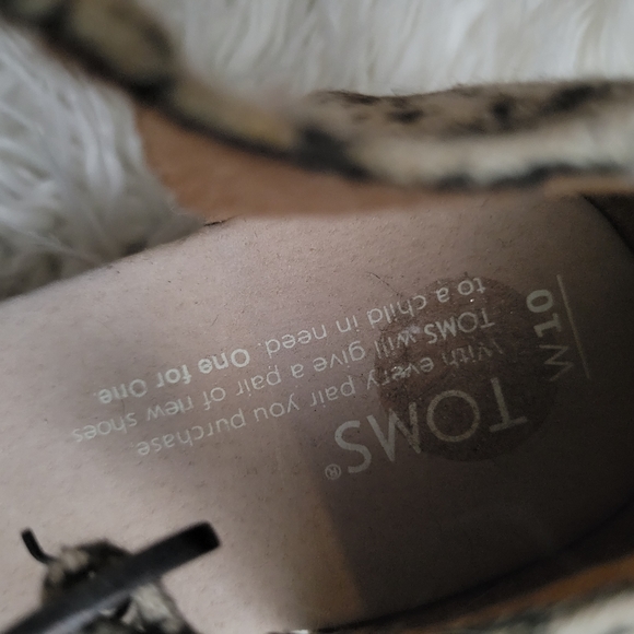 Leopard-Print Cork Platform Wedge size 10 - Picture 12 of 13